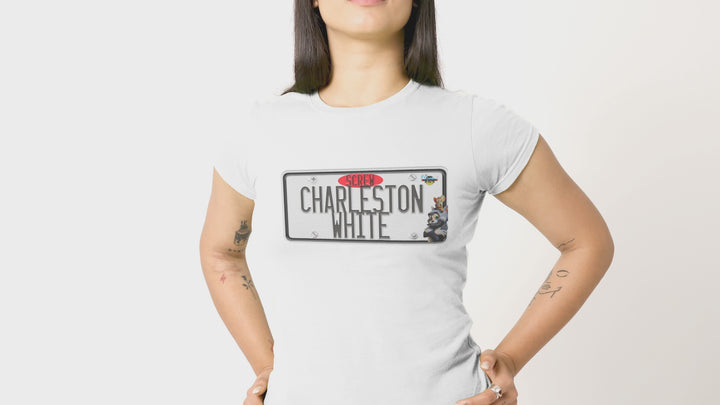 Charleston White protest shirt