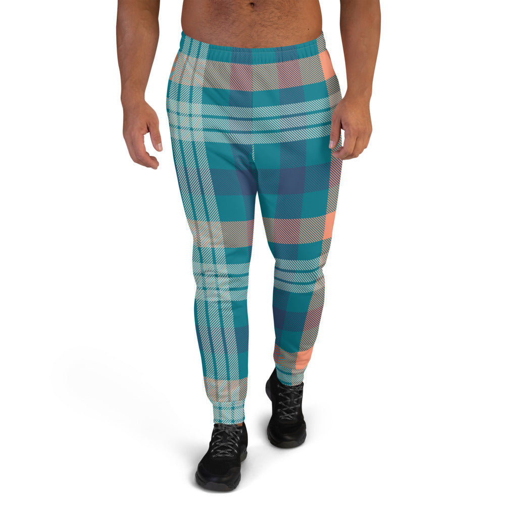 Tartan Seamless Pattern Men's Joggers - Fashion Crook