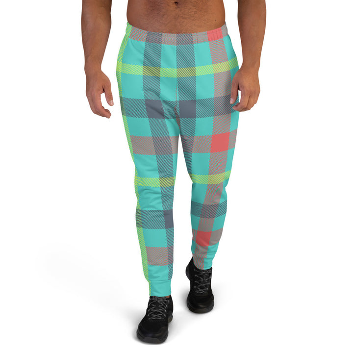 Tartan Pattern  Men's Joggers - Fashion Crook