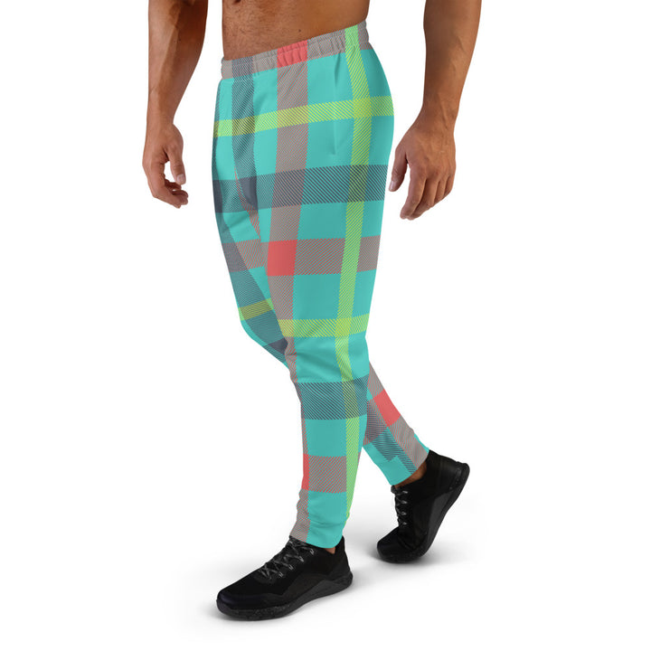 Tartan Pattern  Men's Joggers - Fashion Crook