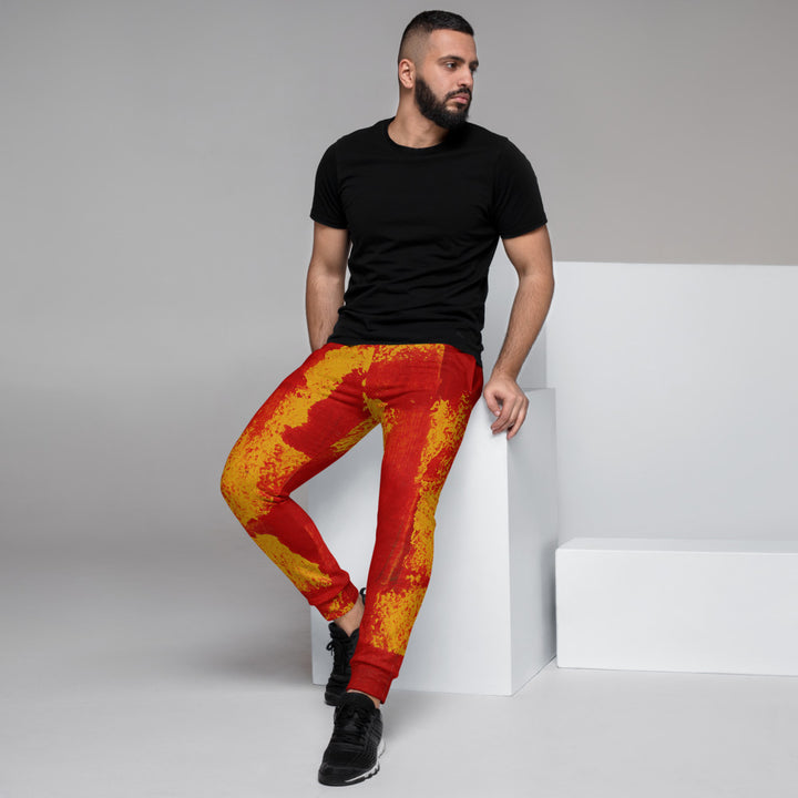 Under Fire 4K Texture Men's Joggers - Fashion Crook