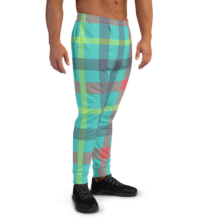 Tartan Pattern  Men's Joggers - Fashion Crook