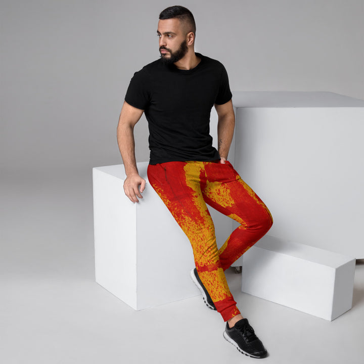 Under Fire 4K Texture Men's Joggers - Fashion Crook