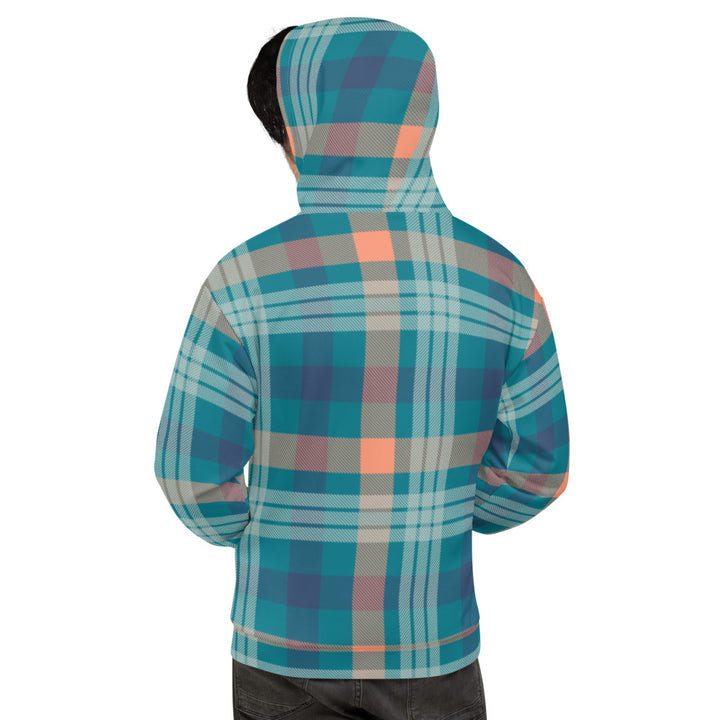 Seamless Pattern Tartan  Unisex Hoodie - Fashion Crook