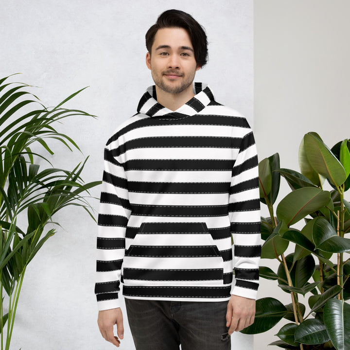 PRISON new STRIPES AND STITCHES Unisex Hoodie - Fashion Crook