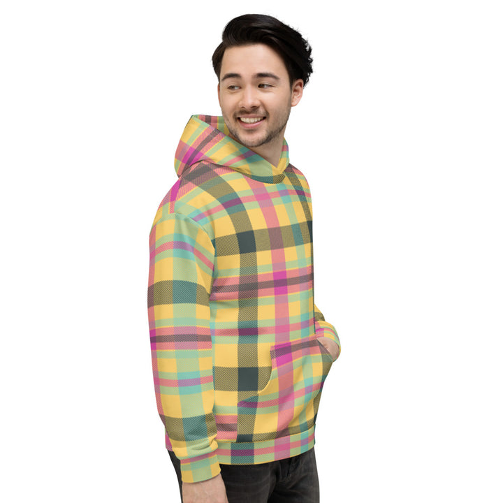 Pattern Tartan Unisex Hoodie - Fashion Crook