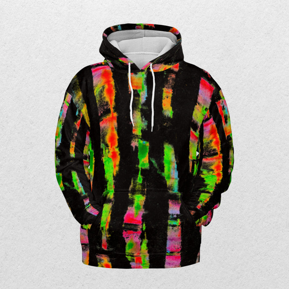 BLK BAMBOO AOP Hoodie - Fashion Crook