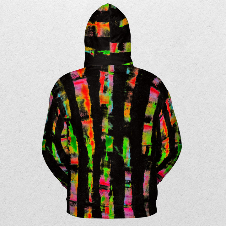 BLK BAMBOO AOP Hoodie - Fashion Crook