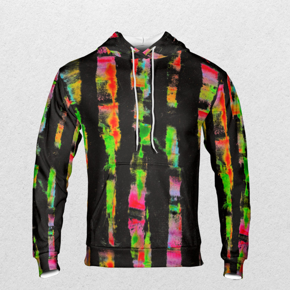 BLK BAMBOO AOP Hoodie - Fashion Crook