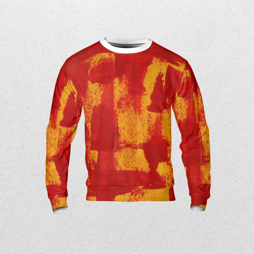 Under Fire 4K Texture AOP Sweatshirt - Fashion Crook