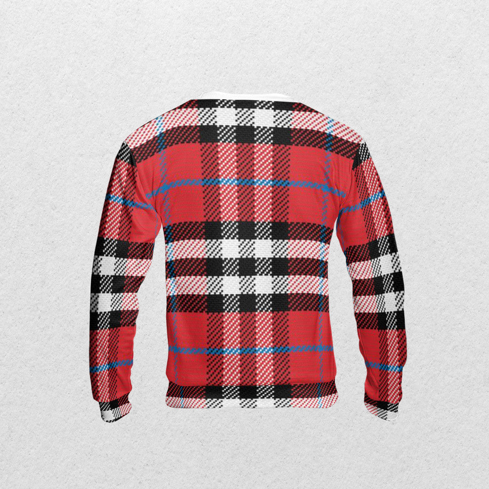 RED AOP Sweatshirt - Fashion Crook