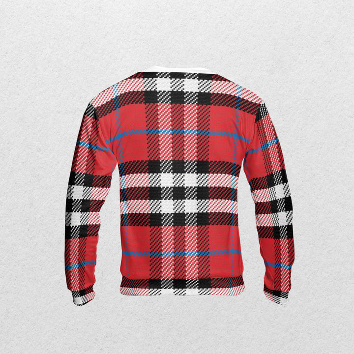 RED AOP Sweatshirt - Fashion Crook