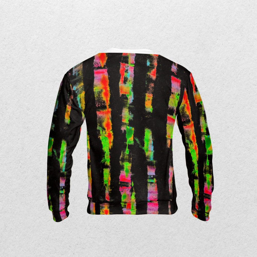 BLK BAMBOO AOP Sweatshirt - Fashion Crook