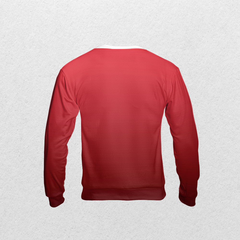 RED GRT AOP Sweatshirt - Fashion Crook