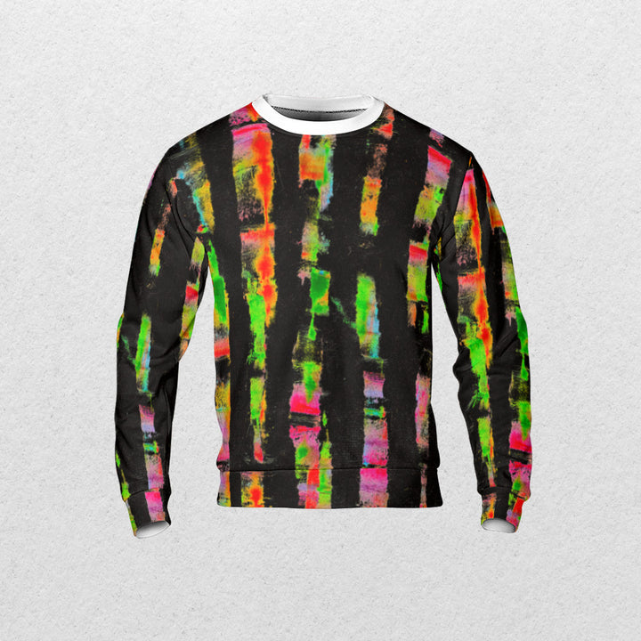 BLK BAMBOO AOP Sweatshirt - Fashion Crook