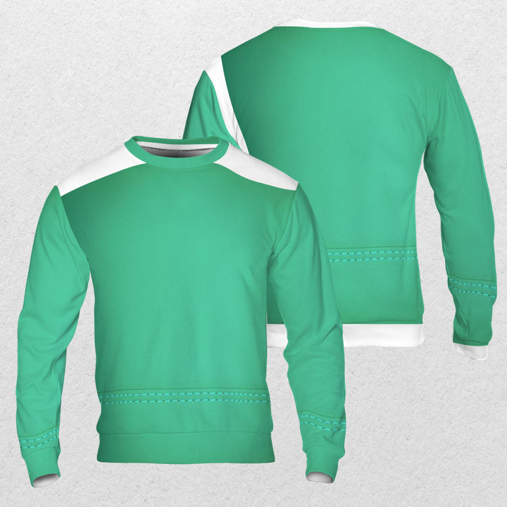 Colored leather natural background P2GWWP4 AOP Sweatshirt - Fashion Crook