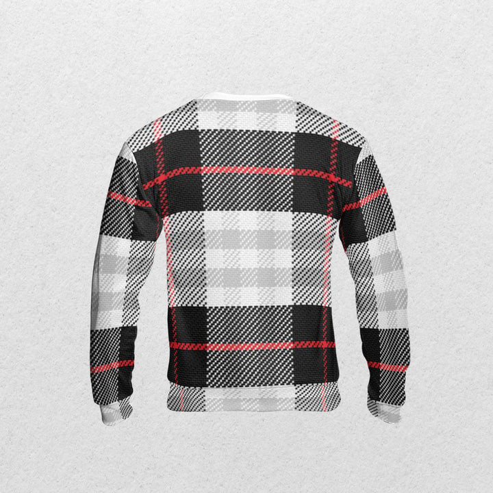 Tartan AOP Sweatshirt - Fashion Crook