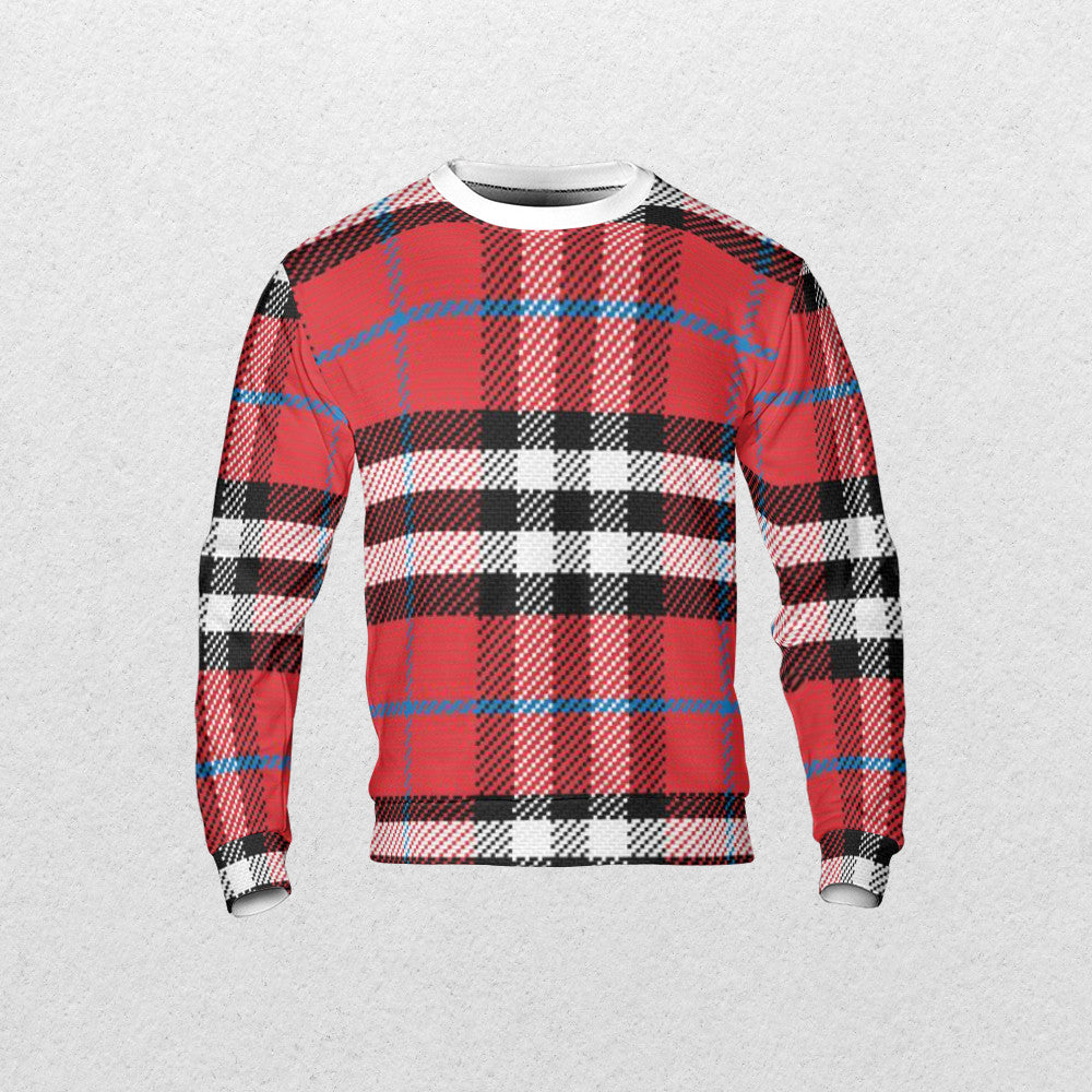 RED AOP Sweatshirt - Fashion Crook