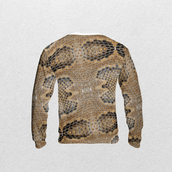 Snake  texture tricks AOP Sweatshirt - Fashion Crook