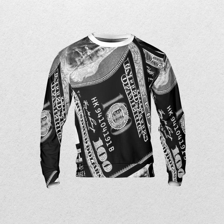 Money BL  x AOP Sweatshirt - Fashion Crook