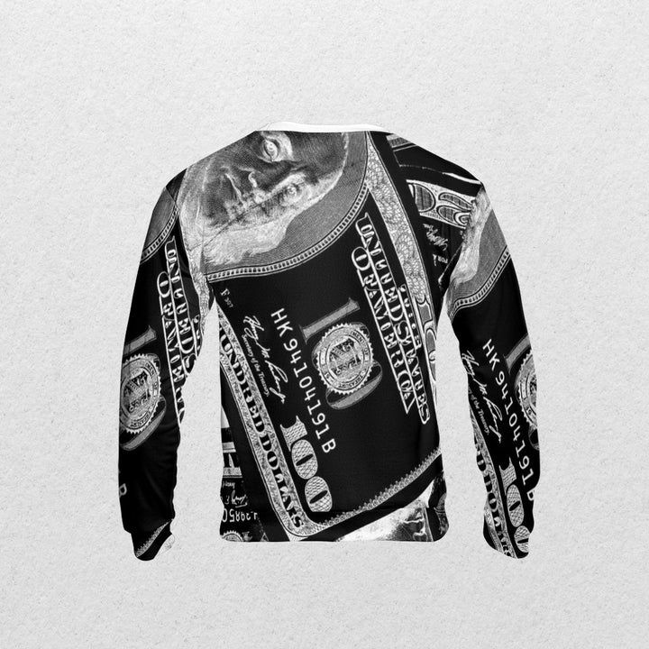 Money BL  x AOP Sweatshirt - Fashion Crook