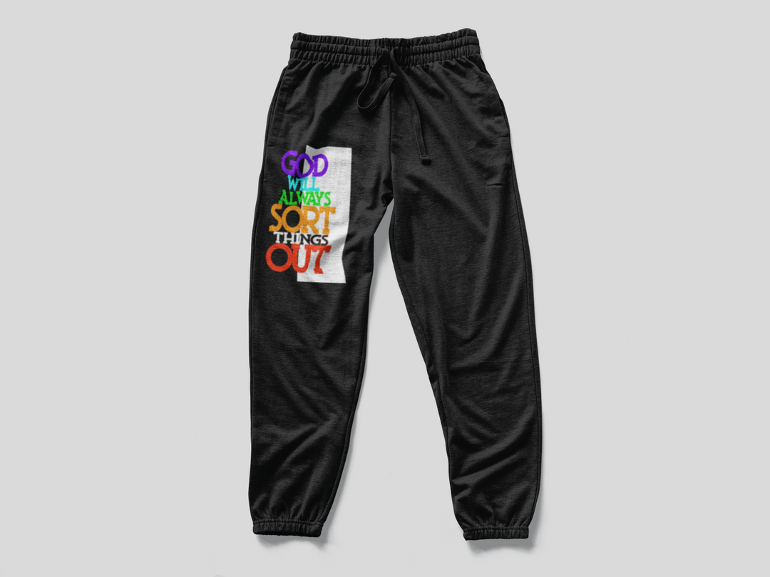 GOD WILL YES Men's Joggers - Fashion Crook