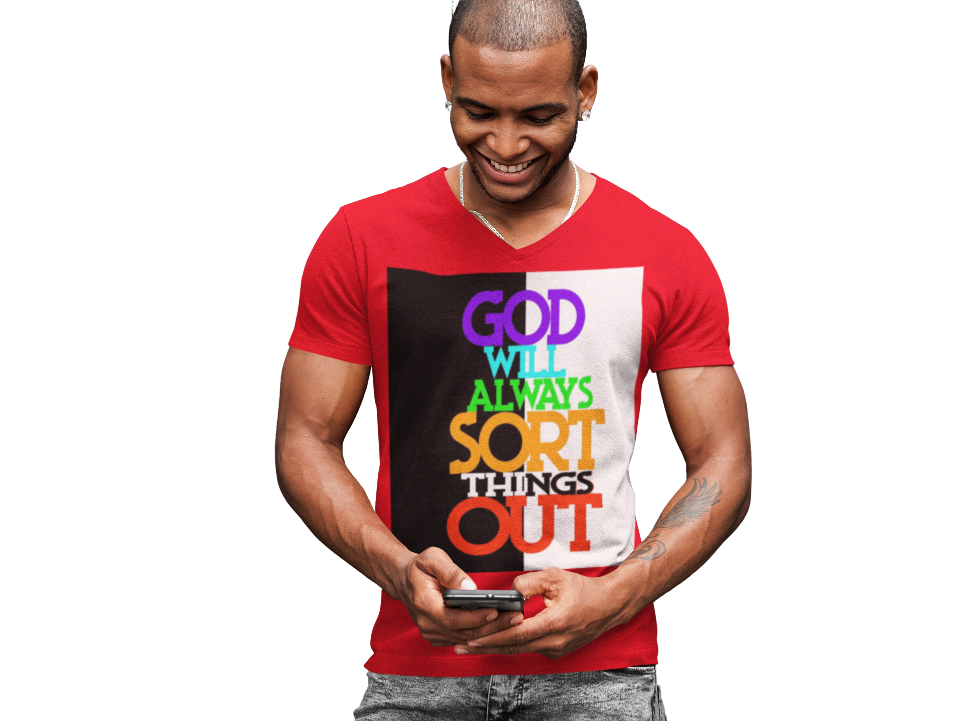 GOD will always sort things Out Classic T-shirt - Fashion Crook