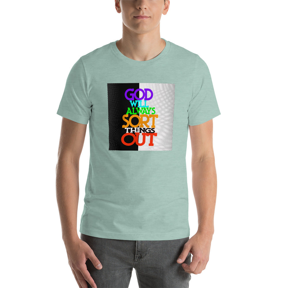 GOD WILL YES Short-sleeve unisex t-shirt - Fashion Crook