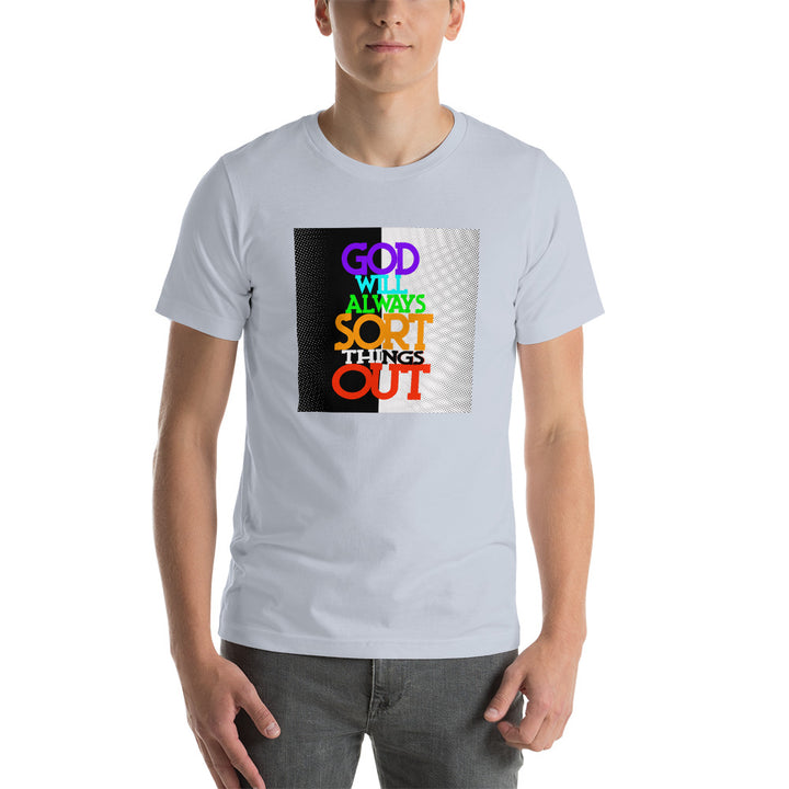 GOD WILL YES Short-sleeve unisex t-shirt - Fashion Crook