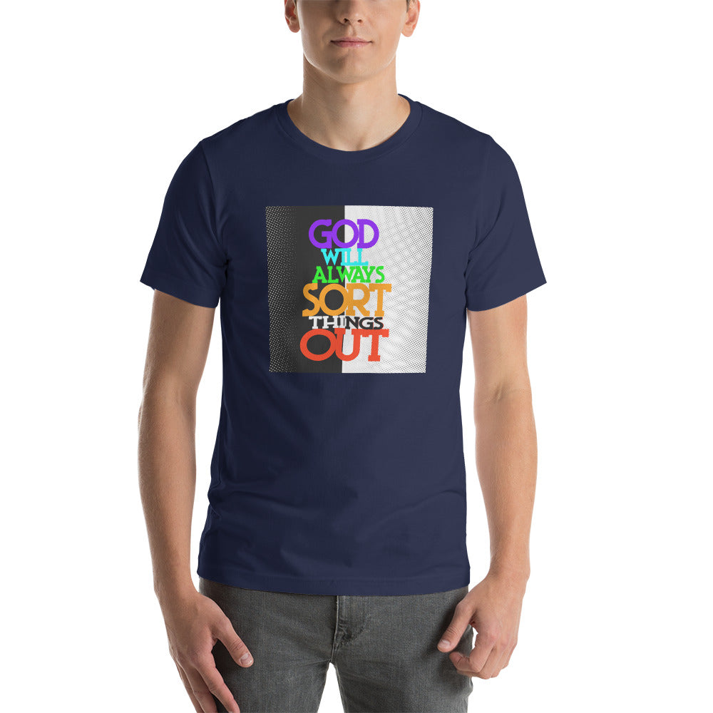 GOD WILL YES Short-sleeve unisex t-shirt - Fashion Crook