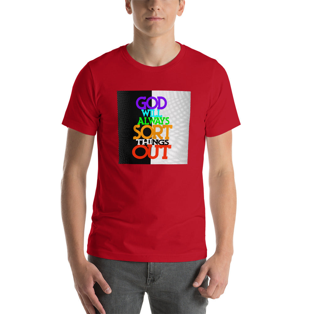 GOD WILL YES Short-sleeve unisex t-shirt - Fashion Crook